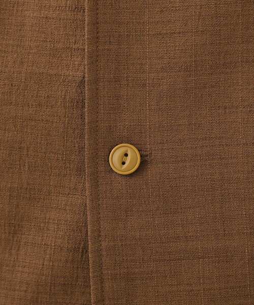 THE SHOP TK （ザ ショップ ティーケー ）の「◆【セットアップ対応可】リネンライクベスト（ベスト・メンズ・ダークグリーン/ダークブラウン/ベージュ/ライトブルー/ネイビー・01/02/03/04）」の16枚目の写真