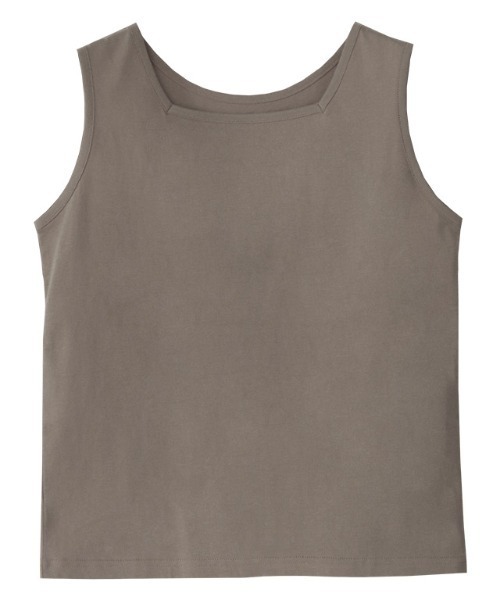 Pierrot（ピエロ）の「汗ジミ防止2wayタンクトップ（タンクトップ・レディース・モカ/グリーン系その他/オレンジ/チャコール/グレイッシュベージュ・L/M）」の15枚目の写真