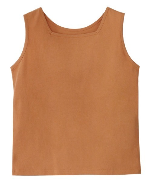 Pierrot（ピエロ）の「汗ジミ防止2wayタンクトップ（タンクトップ・レディース・モカ/グリーン系その他/オレンジ/チャコール/グレイッシュベージュ・L/M）」の18枚目の写真