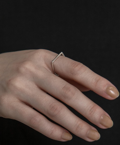 SMELLY(スメリー)の「silver925シンプルラインリング(リング・レディース・ゴールド/シルバー・-)」の1枚目の写真
