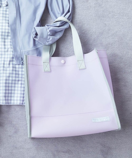 GLOBAL WORK(グローバルワーク)の「SWIM/PVCアソートBAG/キッズ/280371(トートバッグ・キッズ・ブラック/ライトパープル/パープル系その他・FREE)」の3枚目の写真