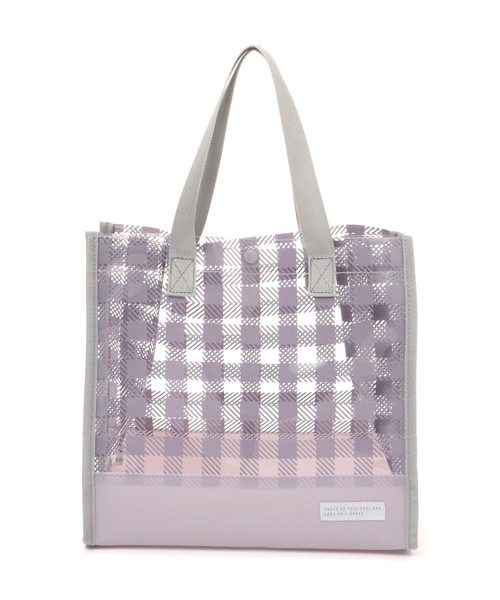 GLOBAL WORK(グローバルワーク)の「SWIM/PVCアソートBAG/キッズ/280371(トートバッグ・キッズ・ブラック/ライトパープル/パープル系その他・FREE)」の1枚目の写真