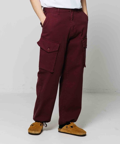 XLARGE(エクストララージ)の「OVERDYED CARGO PANTS/ オーバーダイ加工 カーゴ パンツ(カーゴパンツ・メンズ・バーガンディー/ブラック/ブラウン/グリーン・36inch/32inch/30inch/34inch)」の16枚目の写真