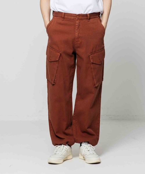 XLARGE(エクストララージ)の「OVERDYED CARGO PANTS/ オーバーダイ加工 カーゴ パンツ(カーゴパンツ・メンズ・バーガンディー/ブラック/ブラウン/グリーン・36inch/32inch/30inch/34inch)」の18枚目の写真