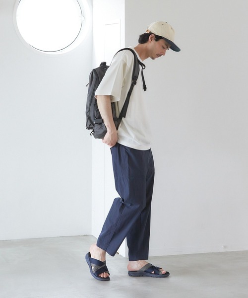 niko and...(ニコアンド)の「クロステープサンダル(サンダル・メンズ・ブラック/ネイビー/ブラウン/オリーブ・MEDIUM/LARGE)」の20枚目の写真