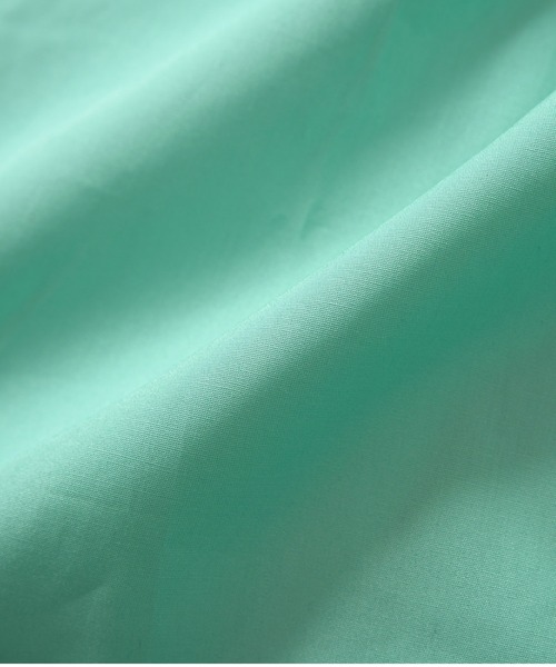 BRICK & SONS（ブリックアンドサンズ）の「リラックスバックプリーツシャツ＜ターコイズ＞（シャツ/ブラウス・メンズ・ライム・LL/S/M/L）」の10枚目の写真