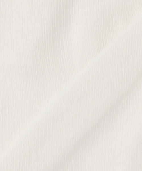 PAGEBOY（ページボーイ）の「楊柳シアーBIGシャツ（シャツ/ブラウス・レディース・ブラック/オフホワイト/ロイヤルブルー/グレイッシュベージュ・FREE）」の20枚目の写真