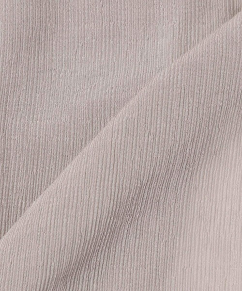 PAGEBOY（ページボーイ）の「楊柳シアーBIGシャツ（シャツ/ブラウス・レディース・ブラック/オフホワイト/ロイヤルブルー/グレイッシュベージュ・FREE）」の12枚目の写真