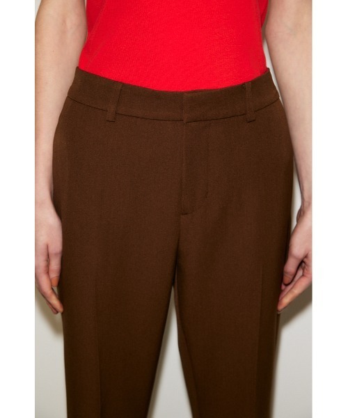 THROW by SLY(スローバイスライ)の「THROW L/W C/P TROUSER ローウエスト パンツ(スラックス・レディース・ブラウン/アイボリー・1/0)」の10枚目の写真