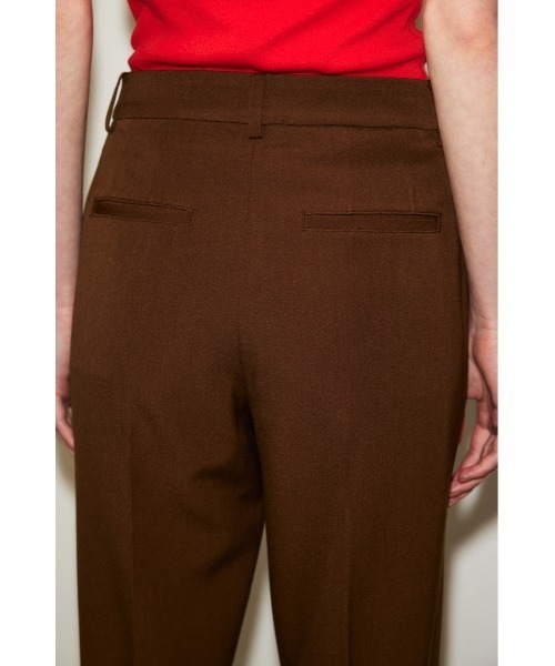 THROW by SLY(スローバイスライ)の「THROW L/W C/P TROUSER ローウエスト パンツ(スラックス・レディース・ブラウン/アイボリー・1/0)」の11枚目の写真