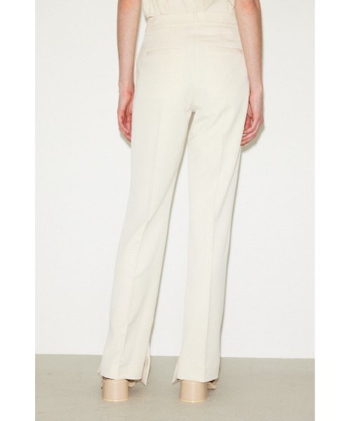 THROW by SLY(スローバイスライ)の「THROW L/W C/P TROUSER ローウエスト パンツ(スラックス・レディース・ブラウン/アイボリー・1/0)」の6枚目の写真