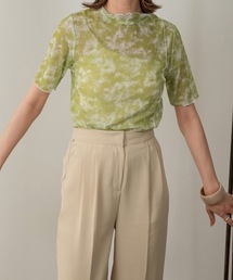 marble sheer mellow tops