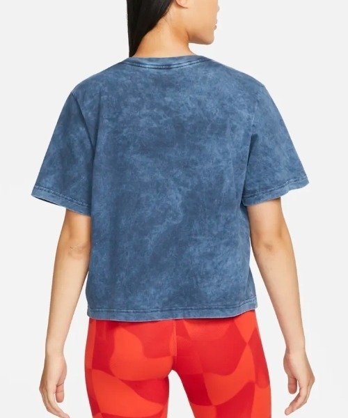 売れ筋商品|||ナイキ Tシャツ レディース  Blue ナイキ NIKE Tシャツ レディースL 青色 NIKEプリント 綿 - メルカリ