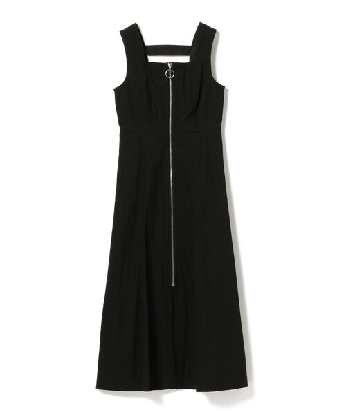 Ray BEAMS(レイビームス)の「Ray BEAMS / フロント ジップ サロペット ワンピース(ワンピース・レディース・ブラック/ホワイト系その他6・0/1)」の12枚目の写真