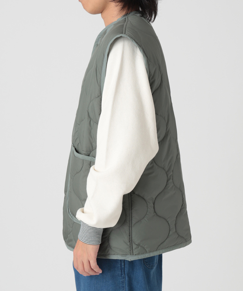 M65 カラーライナー キルティング ベスト（ミリタリージャケット