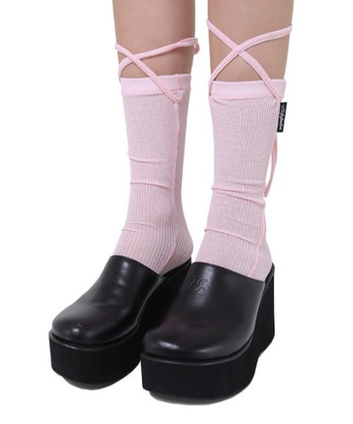 UGLY SHADOW（アグリーシャドウ）の「【Uglyshadow/アグリーシャドー アグリーシャドウ】LACE SHORT SOCKS/靴下 ソックス レースソックス（ソックス/靴下・レディース・ホワイト/ブラック/ピンク/グリーン・ONE SIZE）」の4枚目の写真