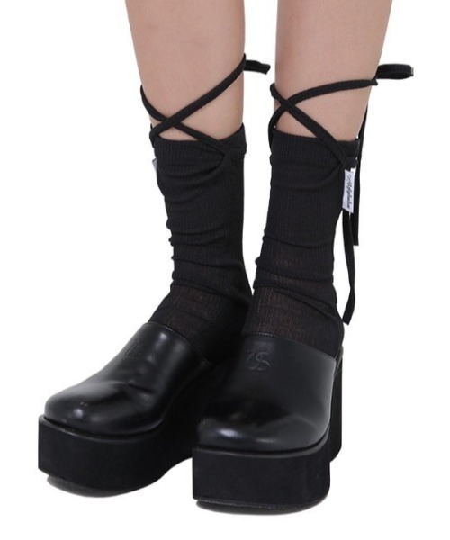 UGLY SHADOW（アグリーシャドウ）の「【Uglyshadow/アグリーシャドー アグリーシャドウ】LACE SHORT SOCKS/靴下 ソックス レースソックス（ソックス/靴下・レディース・ホワイト/ブラック/ピンク/グリーン・ONE SIZE）」の2枚目の写真