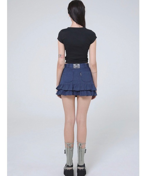 UGLY SHADOW（アグリーシャドウ）の「【Uglyshadow/アグリーシャドー アグリーシャドウ】LACE SHORT SOCKS/靴下 ソックス レースソックス（ソックス/靴下・レディース・ホワイト/ブラック/ピンク/グリーン・ONE SIZE）」の9枚目の写真