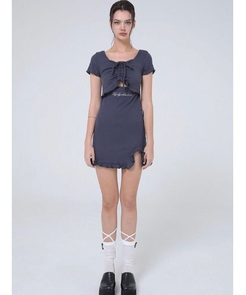 UGLY SHADOW（アグリーシャドウ）の「【Uglyshadow/アグリーシャドー アグリーシャドウ】LACE SHORT SOCKS/靴下 ソックス レースソックス（ソックス/靴下・レディース・ホワイト/ブラック/ピンク/グリーン・ONE SIZE）」の14枚目の写真