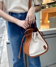 one after another NICE CLAUP | 【2022AWアイテム】サイド巾着ショルダーBAG(ショルダーバッグ)