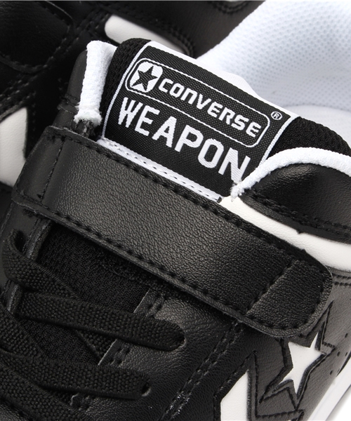 CONVERSE（コンバース）の「KID'S WEAPON N / キッズ ウエポン N（スニーカー・キッズ・ブラック/レッド/ブルー・17cm/22cm/19cm/23cm/18cm/21cm/20cm/16cm）」の8枚目の写真