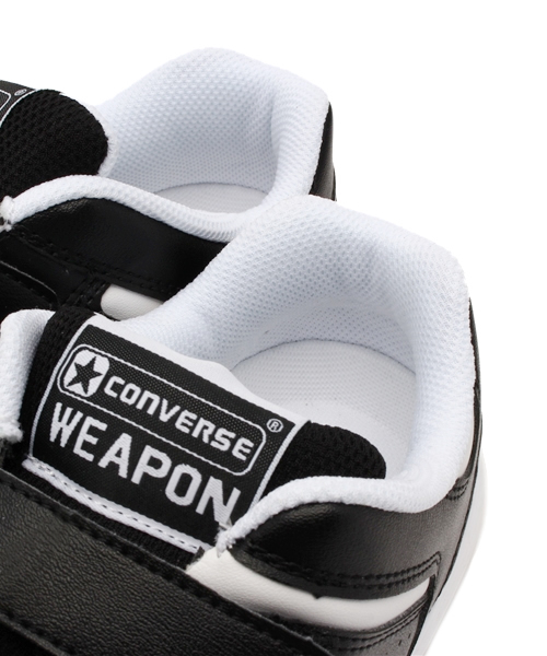 CONVERSE（コンバース）の「KID'S WEAPON N / キッズ ウエポン N（スニーカー・キッズ・ブラック/レッド/ブルー・17cm/22cm/19cm/23cm/18cm/21cm/20cm/16cm）」の10枚目の写真