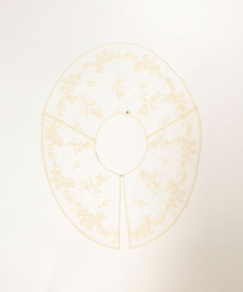 BEAMS BOY（ビームスボーイ）の「BEAMS BOY / レースラウンド 付け襟（付け襟・レディース・ナチュラル/ブラック・ONE SIZE）」の6枚目の写真