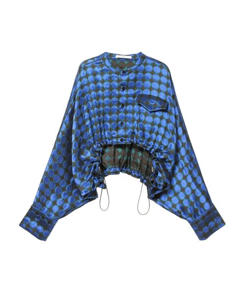 UN3D.（アンスリード）の「ジャカードシャツブルゾン（ブルゾン・レディース・グリーン/ブルー・FREE）」の12枚目の写真