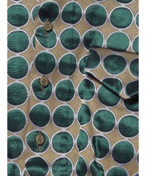 UN3D.（アンスリード）の「ジャカードシャツブルゾン（ブルゾン・レディース・グリーン/ブルー・FREE）」の11枚目の写真