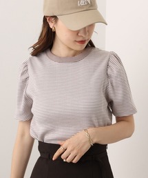 one after another NICE CLAUP | ボーダーテレコTOPS(Tシャツ/カットソー)
