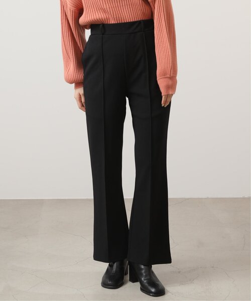 RAY CASSIN（レイカズン）の「カットツイルセンタープレスパンツ（スラックス・レディース・イエロー/グレー/ブラック・FREE）」の2枚目の写真