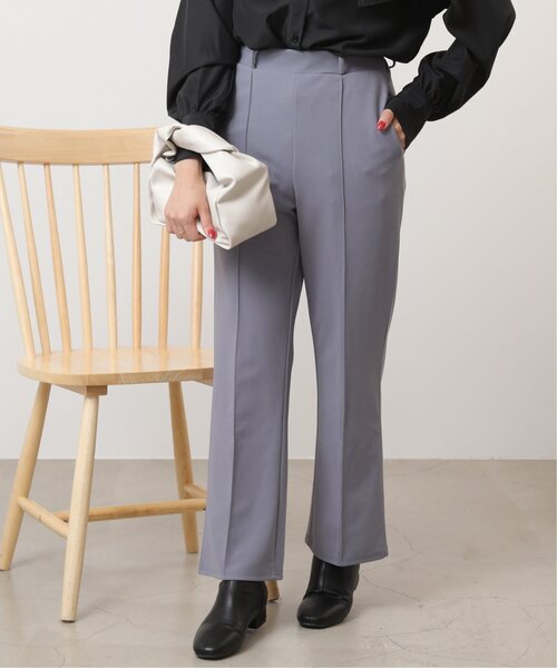 RAY CASSIN（レイカズン）の「カットツイルセンタープレスパンツ（スラックス・レディース・イエロー/グレー/ブラック・FREE）」の12枚目の写真