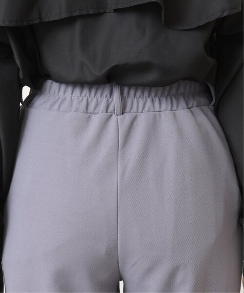 RAY CASSIN（レイカズン）の「カットツイルセンタープレスパンツ（スラックス・レディース・イエロー/グレー/ブラック・FREE）」の18枚目の写真