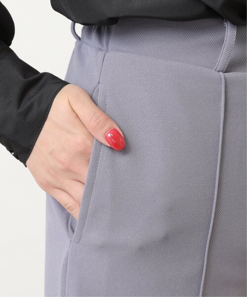 RAY CASSIN（レイカズン）の「カットツイルセンタープレスパンツ（スラックス・レディース・イエロー/グレー/ブラック・FREE）」の20枚目の写真