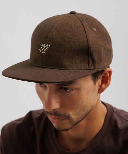 Saturdays NYC(サタデーズ ニューヨークシティ )の「Rich Herringbone Snapback(ハット・メンズ・イエロー/ダークブラウン・FREE)」の10枚目の写真
