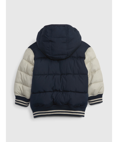 GAP(ギャップ)の「バーシティ パファージャケット (ベビー)(ブルゾン・キッズ・ブルー・12-18M/6-12M/18-24M)」の3枚目の写真