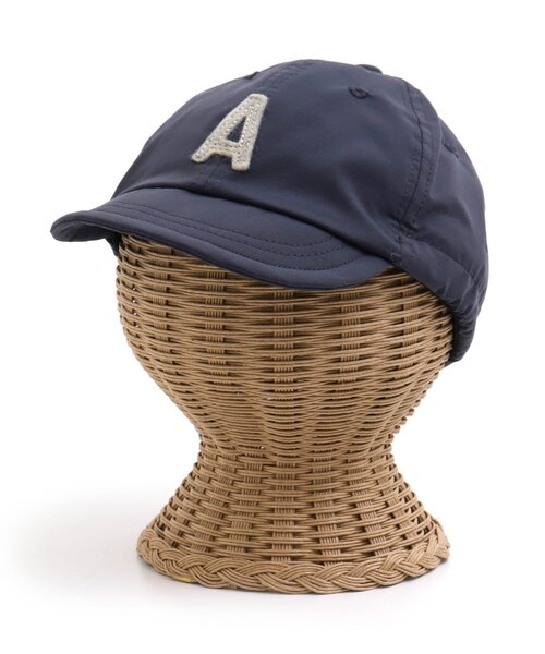 F.O.KIDS（エフオーキッズ）の「アップリケキャップ（キャップ・キッズ・ゴールド/ダークグリーン/ネイビー/ブラック/レンガ・54/58/50）」の4枚目の写真