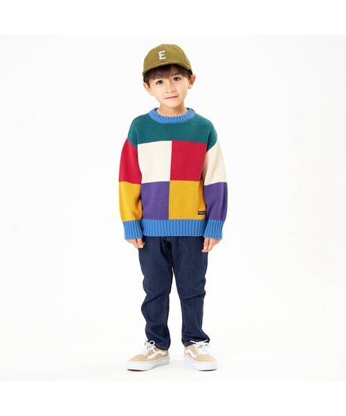 F.O.KIDS（エフオーキッズ）の「アップリケキャップ（キャップ・キッズ・ゴールド/ダークグリーン/ネイビー/ブラック/レンガ・54/58/50）」の7枚目の写真