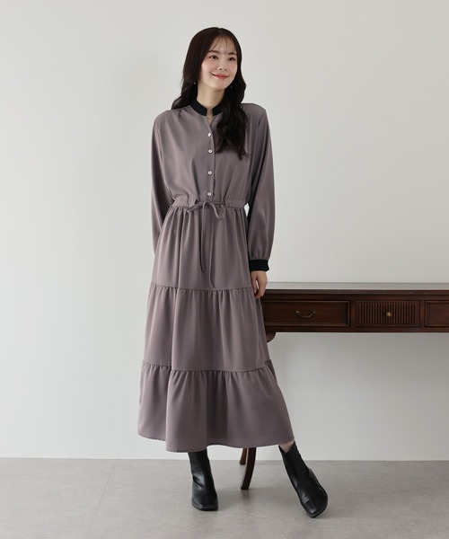 入荷now 口コミ セール】ティアードワンピース（ワンピース）｜BLUEEAST（ブルー ワンピース