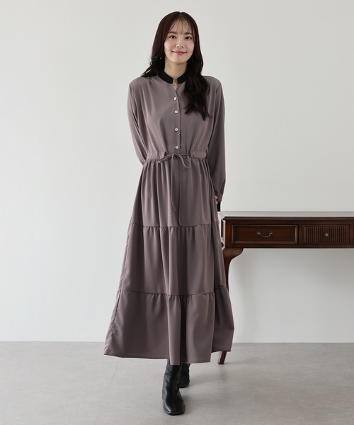 リバティプリント　ティアードワンピース(エイソス) リバティプリントティアードワンピース(エイソス)