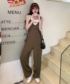 サロペット・オーバーオール・オールインワン ONE SIDE SHOULDER ROMPERS / amerivintage セール】ONE SIDE SHOULDER ROMPERS（サロペット/オーバーオール