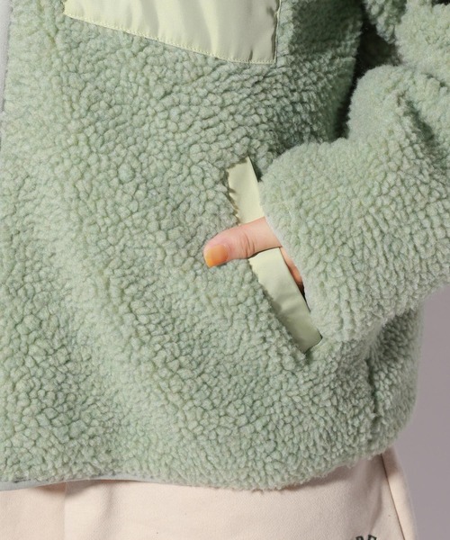 repipi armario（レピピ アルマリオ）の「ハイショクポケボアパーカー