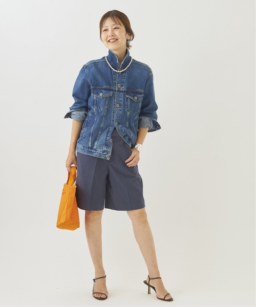 plage（プラージュ）の「《WEB限定》デニム ジャケット4（デニムジャケット・レディース・ネイビー・38/36）」の2枚目の写真