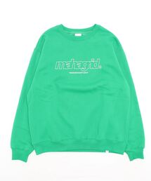 『mahagrid/マハグリッド』THIRD LOGO CREWNECK/サードロゴクルーネックスウェットシャツ