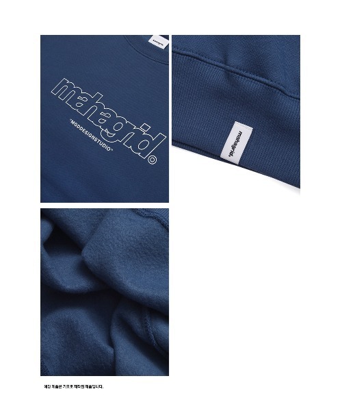 MAHAGRID(マハグリッド)の「『mahagrid/マハグリッド』THIRD LOGO CREWNECK/サードロゴクルーネックスウェットシャツ(スウェット・レディース・グリーン/ブラック/グレー/ネイビー/チャコールグレー/アイボリー・M/L/XL/S)」の19枚目の写真