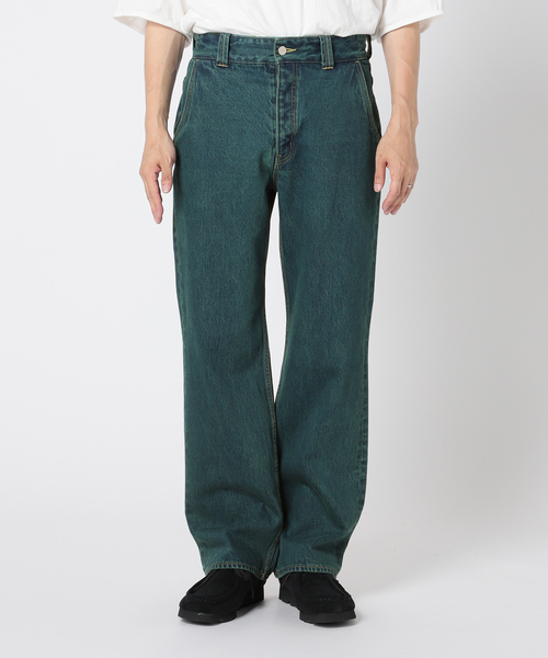 unfollow デニム【FOLL / フォル】 セール】【FOLL / フォル】natural dye wardrobe jeans（デニム