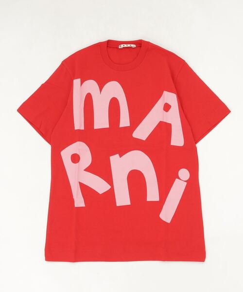 MARNI(マルニ)の「MARNI(マルニ)Kids & Junior ブランドロゴプリント半袖Tシャツカットソー(Tシャツ/カットソー・キッズ・ホワイト/イエロー/グリーン/ブルー/レッド・10Y/8Y/14Y/12Y/4Y/6Y)」の5枚目の写真