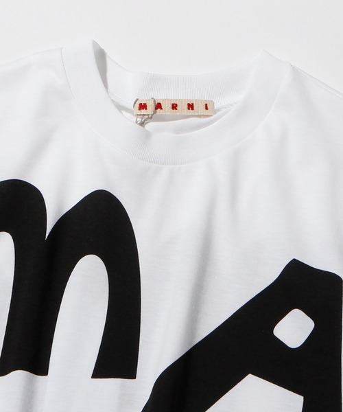 MARNI(マルニ)の「MARNI(マルニ)Kids & Junior ブランドロゴプリント半袖Tシャツカットソー(Tシャツ/カットソー・キッズ・ホワイト/イエロー/グリーン/ブルー/レッド・10Y/8Y/14Y/12Y/4Y/6Y)」の11枚目の写真
