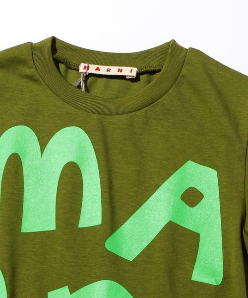 MARNI(マルニ)の「MARNI(マルニ)Kids & Junior ブランドロゴプリント半袖Tシャツカットソー(Tシャツ/カットソー・キッズ・ホワイト/イエロー/グリーン/ブルー/レッド・10Y/8Y/14Y/12Y/4Y/6Y)」の15枚目の写真
