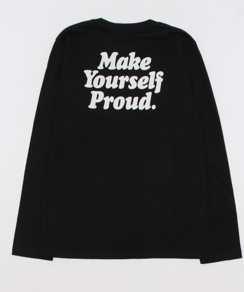 STYLEBLOCK（スタイルブロック）の「プリントロングTシャツ（Tシャツ/カットソー・メンズ・ホワイト/ネイビー/ブラック系その他/グレー/ブラック/グレー系その他/ワイン/カーキ/ホワイト系その他・L/M/LL）」の11枚目の写真